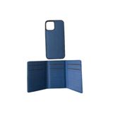 TahTicMer Iphone 11 Pro Max Uyumlu Kılıf Kumaş Arka Kapak Silikon Mıknatıslı Kredi Kartlıklı Exclusive Kapak
