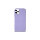 TahTicMer Iphone 11 Uyumlu Kılıf Lansman Silikon Mat Yüzey Içi Kadife Kapak Tpu, Lila