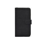 TahTicMer Iphone 12 Pro Max Uyumlu Kılıf Kumaş Kredi Kartı Para Bölmeli Standlı Exclusive Spor Cüzdan, Siyah