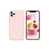TahTicMer Iphone 13 Pro Max Uyumlu Kılıf Lansman Silikon Mat Yüzey Içi Kadife Kapak Tpu, Pudra