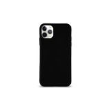 TahTicMer Iphone 13 Uyumlu Kılıf Lansman Silikon Mat Yüzey Içi Kadife Kapak Tpu, Siyah