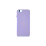 TahTicMer Iphone 8 Plus Uyumlu Kılıf Lansman Silikon Mat Yüzey Içi Kadife Kapak Tpu, Lila