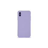 TahTicMer Iphone Xs Max Uyumlu Kılıf Lansman Silikon Mat Yüzey Içi Kadife Kapak Tpu, Lila