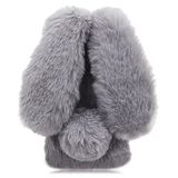 TahTicMer Kılıf Peluş Tüylü Tavşan Kulak Silikon Tpu Kapak Gri Apple iphone 6 iphone 6S ile Uyumlu ürün