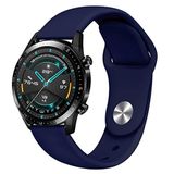 TahTicMer Kordon Kayış Silikon Lacivert Samsung Galaxy Watch 3 45mm Galaxy Watch 46mm Gear S3 Classic S3 Frontier Galaxy Watch Active Gear S2 Classic ile Uyumlu ürün