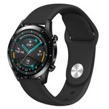 TahTicMer Kordon Kayış Silikon Siyah Samsung Galaxy Watch 3 45mm Galaxy Watch 46mm Gear S3 Classic S3 Frontier Galaxy Watch Active Gear S2 Classic ile Uyumlu ürün