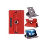 TahTicMer Lenovo Tab 2 A7-30h Deri Standlı Dönerli Universal 7 Inç Tablet Kılıfı