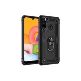 TahTicMer Samsung A21Uyumlu Yüzüklü Zırhlı Kılıf