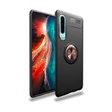 TahTicMer Samsung Galaxy A20s A207 Kılıf Silikon Yüzüklü Standlı Metal Araç Tutuculu Ravel Tpu, NoColor-82445e87