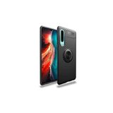 TahTicMer Samsung Galaxy A20s A207 Kılıf Silikon Yüzüklü Standlı Metal Araç Tutuculu Ravel Tpu, NoColor-b61b42f5