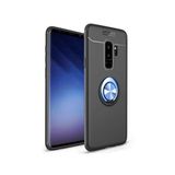 TahTicMer Samsung Galaxy J4 J400 Kılıf Silikon Yüzüklü Standlı Metal Araç Tutuculu Ravel Tpu, NoColor-63912799