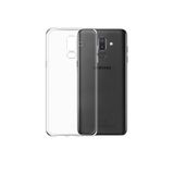 TahTicMer Samsung Galaxy J4 Plus J415 Kılıf Şarj Kulaklık Kamera Korumalı Tıpalı Silikon Şeffaf