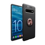 TahTicMer Samsung Galaxy Note 9 N960 Kılıf Silikon Yüzüklü Standlı Metal Araç Tutuculu Ravel Tpu, NoColor-e485c4c5