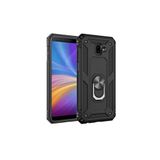 TahTicMer Samsung J6 Plus Uyumlu Kılıf, Siyah