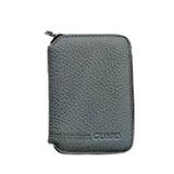 Tahticmer Unisex 11 Kart Bölmeli 8x11.5 cm Gri Guard Mini Fermuarlı Cüzdan