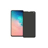 TahTicMer Xiaomi Redmi Note 10s Kırılmaz Ekran Koruyucu Gizlilik Filtreli Hayalet Cam Komple Kapatan Cam
