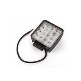 Tai Projektör Çalışma Lambası Kare 16 Led 12-24 Volt 1Adet Kalın Kasa