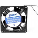 Taida 108x108x26 220V Ac Siyah Kare Fan