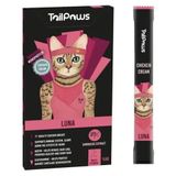 Tail Paws 5x15 gr Luna Tavuklu ve Multivitaminli Krema Kedi Ödülü
