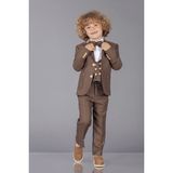 Tailor Papyonlu Erkek Çocuk Takım Elbise 1 Yaş-10 Yaş - Kahverengi
