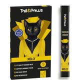 Tail&Paws Molly 15 gr 5 Adet Tavuklu Şekersiz Sıvı Kedi Ödül Maması