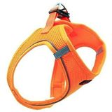 Tailpetz Air-Mesh 48 54 cm Neon Turuncu L Küçük Irk Köpek Göğüs Tasması
