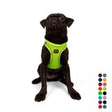 Tailpetz Air-Mesh Küçük ve Orta Irk Kedi Köpek Göğüs Tasması - Yumuşak, Nefes Alabilir, Dayanıklı (Neon-Sarı, Medium)