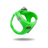 Tailpetz Air-mesh Küçük Ve Orta Irk Kedi Köpek Göğüs Tasması - Yumuşak, Nefes Alabilir, Dayanıklı Neon Yeşil