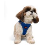 Tailpetz Air-Mesh Küçük ve Orta Irk Kedi Köpek Göğüs Tasması - Yumuşak, Nefes Alabilir, Dayanıklı (Saks, Small)
