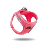 Tailpetz Air-mesh Küçük Ve Orta Irk Kedi Köpek Göğüs Tasması Yumuşak,nefes Alabilir, Dayanıklı Neon Pembe
