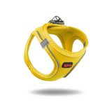 Tailpetz Air-Mesh Küçük ve Orta Irk Kedi Köpek Göğüs Tasması Yumuşak,Nefes Alabilir, Dayanıklı Sarı