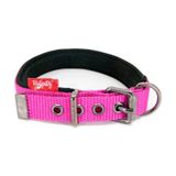 Tailpetz Comfy Yumuşak Dokulu L Fuşya Köpek Boyun Tasması