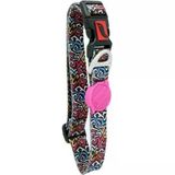 Tailpetz Easy & Safety Lock Çıngıraklı Ayarlanabilir Kedi Boyun Tasması Graffiti