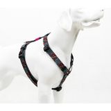 Tailpetz Graffiti H-tipi Göğüs Tasması Ayarlanabilir, Konforlu Ve Dayanıklı Desenli Köpek Tasması - XS