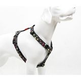 TailPetz Space H-Tipi Göğüs Tasması Ayarlanabilir, Konforlu ve Dayanıklı Desenli Köpek Tasması