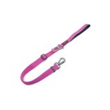 Tailpetz Travel Leash Araç Emniyet Tokası Kedi Köpek Gezdirme Sevk Kayışı Pembe