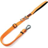 TailPetz Travel Leash Araç Emniyet Tokası Kedi Köpek Gezdirme Sevk Kayışı Turuncu