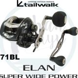 Tailwalk Elan Super Widepower 71BL Çıkrık/Baitcasting Sol El Jig Olta Makinesi