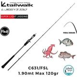 Tailwalk SSD L-Jiggys C631/FSL 1.90 m Max 120 gr Tetikli Light Jigging Kamış