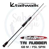 Tailwalk SSD Tai Rubber 68M/FSL 2.03 m Max 100 gr Siyah Spin Kamış