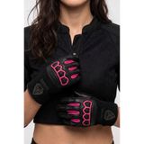 TAIPAN SPORTS Taipan Breeze Pink 3 Mevsim Kadın Motorsiklet Eldiveni Deri Fileli Korumalı EN 13594