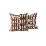 Taka Fabrics 2 Adet Paketli Viskon Pamuk Keten SADECE KIRLENT KILIFI 43x43 cm ölçüsünde Dekoratif, Sandalye, Koltuk, Yatak, Oturma Odası Kırlent Kılıfları (43x43 cm, TK10-004)
