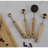 Taka Home 4 Parça Bambu Saplı Ölçü Kaşığı