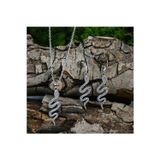 Takantakana Trend, Otantik Snake Gümüş Takı Seti, Ahşap Kutu İçerisinde, Sevgililer Günü