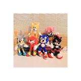Takara Tomy 6lı set peluş oyuncak 35cm Sonic shadow