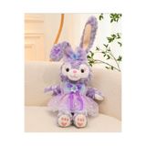Takara Tomy kıyafetli tavşan peluş oyuncak 45cm tüylü yumuşak kumaş uyku arkadaşı peluş bebek kostümlü
