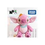 Takara Tomy kolyeli lilo Stitch peluş oyuncak 50cm stich oyuncak peluş yumuş ayıcık