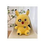 Takara Tomy korsan pikachu peluş oyuncak 45cm tüylü yumuşak kumaş uyku arkadaşı pokemon peluş bebek