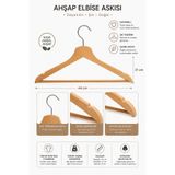Takaz Global Çok Amaçlı Takım Askısı Ceket Pantolon Askısı 10 ADET 720503