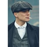 Takı Dükkanı Erkek Kasket Baretta Kışlık Şapka Beckham Model Peaky Blinders Şapka cp231 - Koyu Gri - Standart
